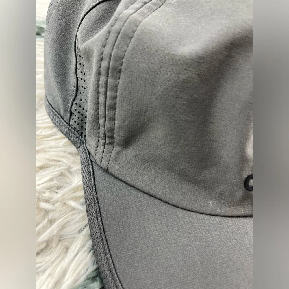 Adidas Adult Unisex Gray Aeroready Hat Adjustable